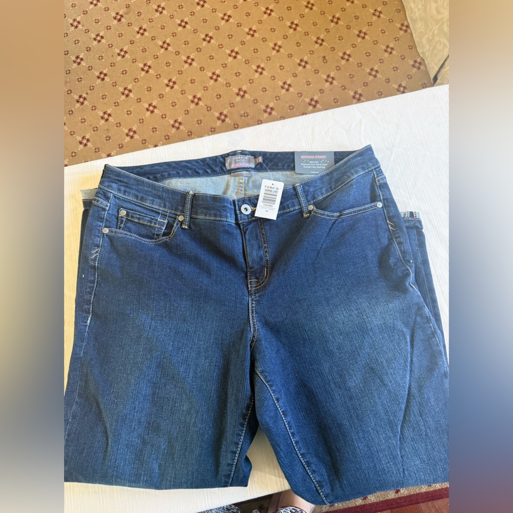 Torrid Dark Blue Denim Jeans